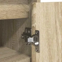 vidaXL Productos Del Hogar-Zapatero 57x34x76 cm Madera de ingeniería