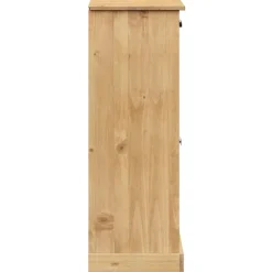vidaXL Productos Del Hogar-Zapatero VIGO madera maciza de pino 60x35x96 cm