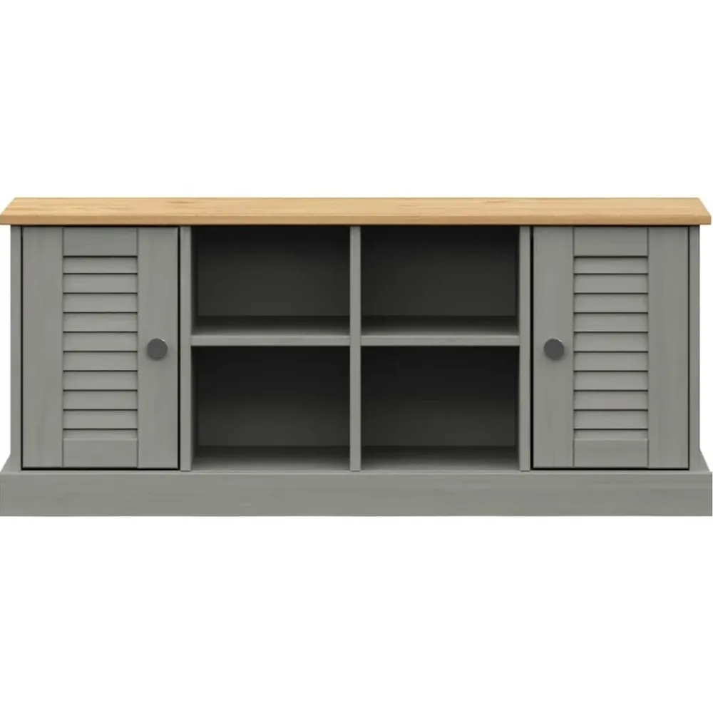 vidaXL Bancos-Zapatero VIGO madera maciza de pino 106x35x45 cm