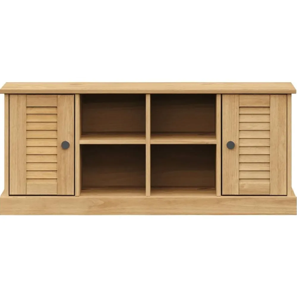 vidaXL Bancos-Zapatero VIGO madera maciza de pino 106x35x45 cm