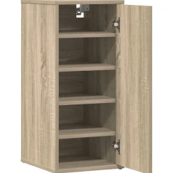 vidaXL Zapateros 2 uds contrachapado 32x35x70 cm Roble Sonoma Outlet