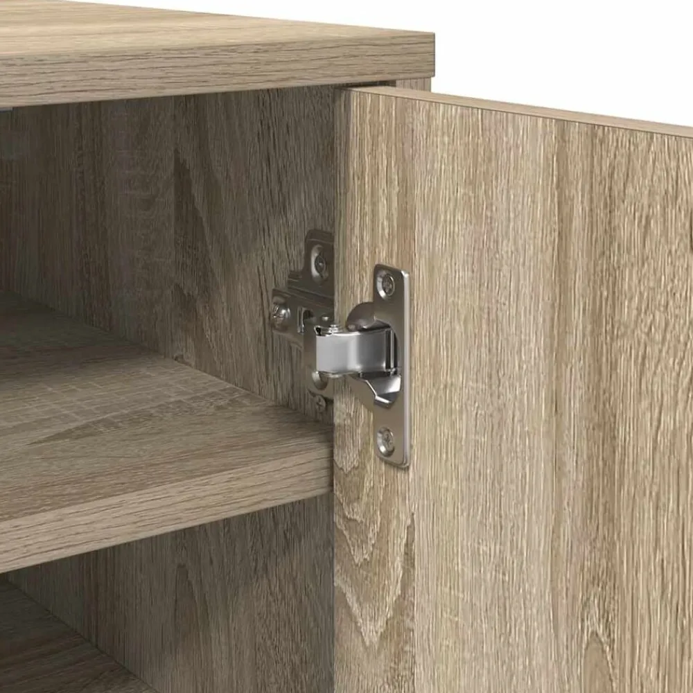 vidaXL Zapateros 2 uds contrachapado 32x35x70 cm Roble Sonoma Outlet