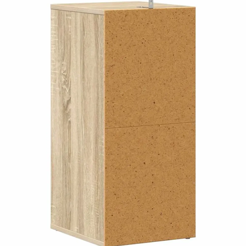 vidaXL Zapateros 2 uds contrachapado 31,5x35x70cm Roble Sonoma Best