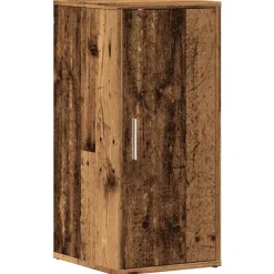 vidaXL Productos Del Hogar-Zapateros 2 uds madera ingeniería envejecida 32x35x70cm