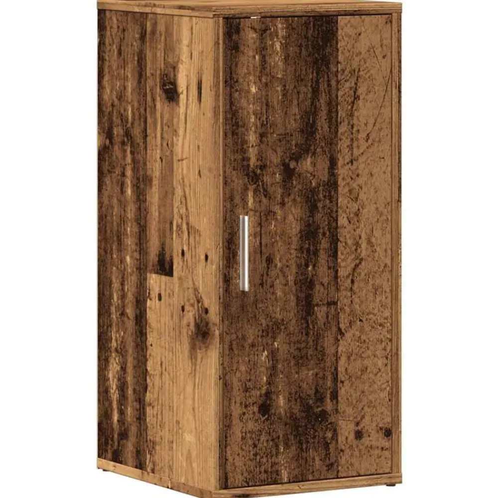 vidaXL Productos Del Hogar-Zapateros 2 uds madera ingeniería envejecida 32x35x70cm