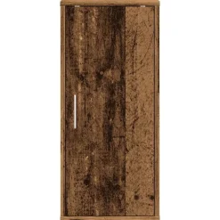 vidaXL Productos Del Hogar-Zapateros 2 uds madera ingeniería envejecida 32x35x70cm