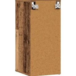 vidaXL Productos Del Hogar-Zapateros 2 uds madera ingeniería envejecida 32x35x70cm