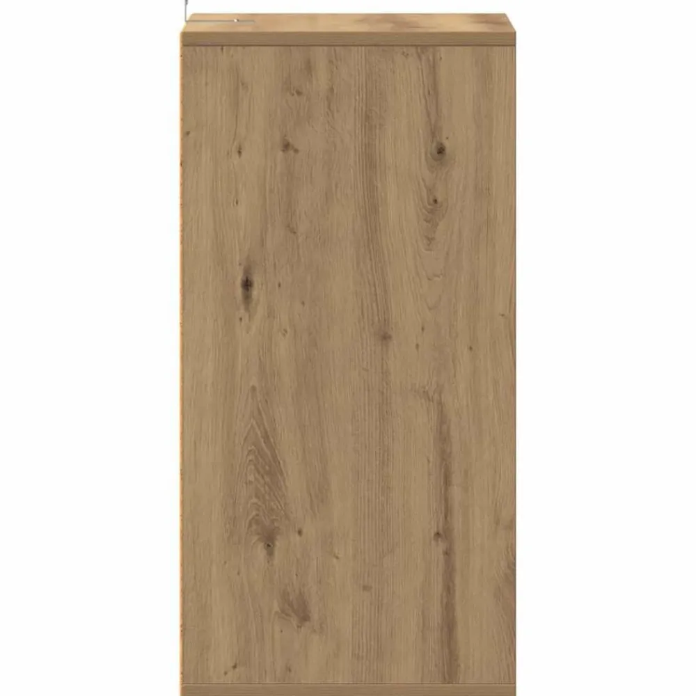 vidaXL Zapateros 2 uds madera 32x35x70 cm Roble artisan Hot