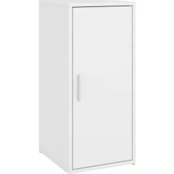 vidaXL Zapateros 2 uds madera contrachapada 32x35x70 cm Blanco Discount