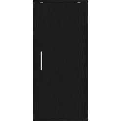 vidaXL Zapateros 2 uds 32x35x70 cm madera de ingeniería Roble negro Clearance