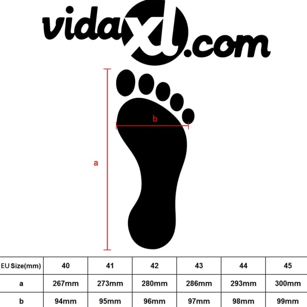 vidaXL Ropa Y Accesorios-Zapatos Marrón 41 Cuero artificial